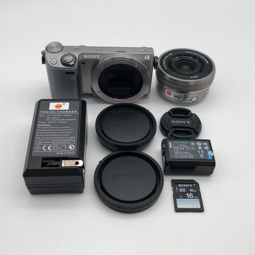 Sony alpha nex fotocamera - sony, nex-5r