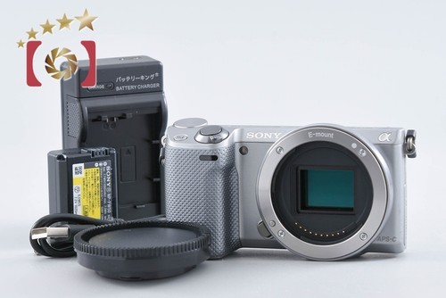 Sony alpha nex argento - alpha, nex-5r