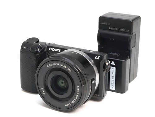 Kit obiettivo nero sony nex - kit,